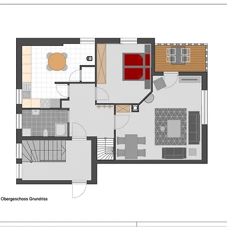 Apartament Wenkendeck - Grosszuegige Maisonette Fuer Ganze Familie Mit Kamin
